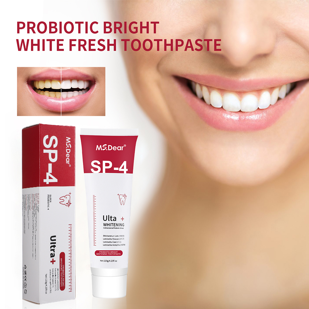 Teeth Whitening Enzymes - SP-4 pasta de dientes blanqueadora probiótica