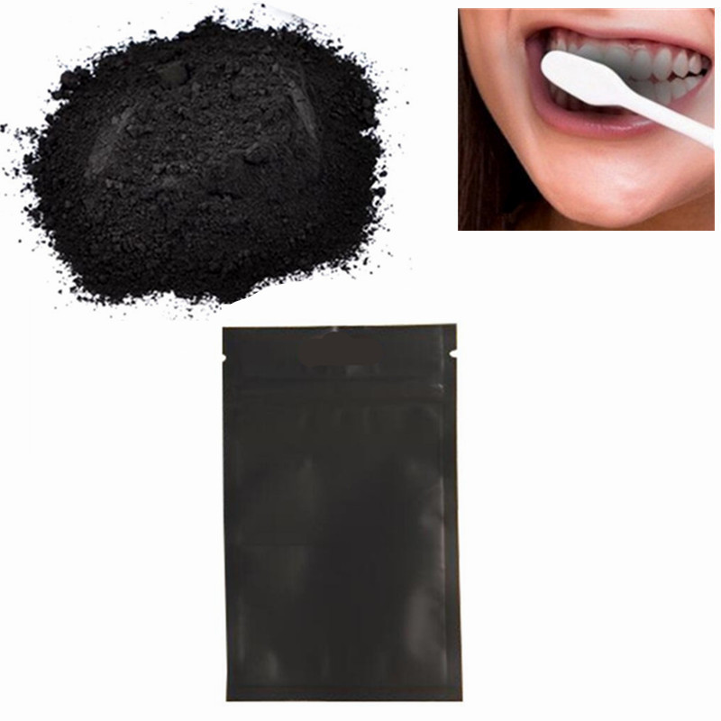 Teeth Whitening Flash - Dientes de carbón de bambú para
