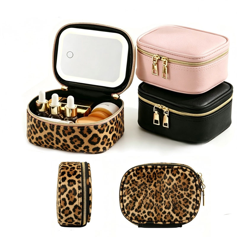 Led Mouth Tray - Bolsa de Almacenamiento de Maquillaje LED