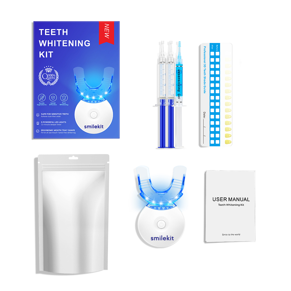 Teeth Whitening Gels - Kit de blanqueamiento dental: blanqueador dental
