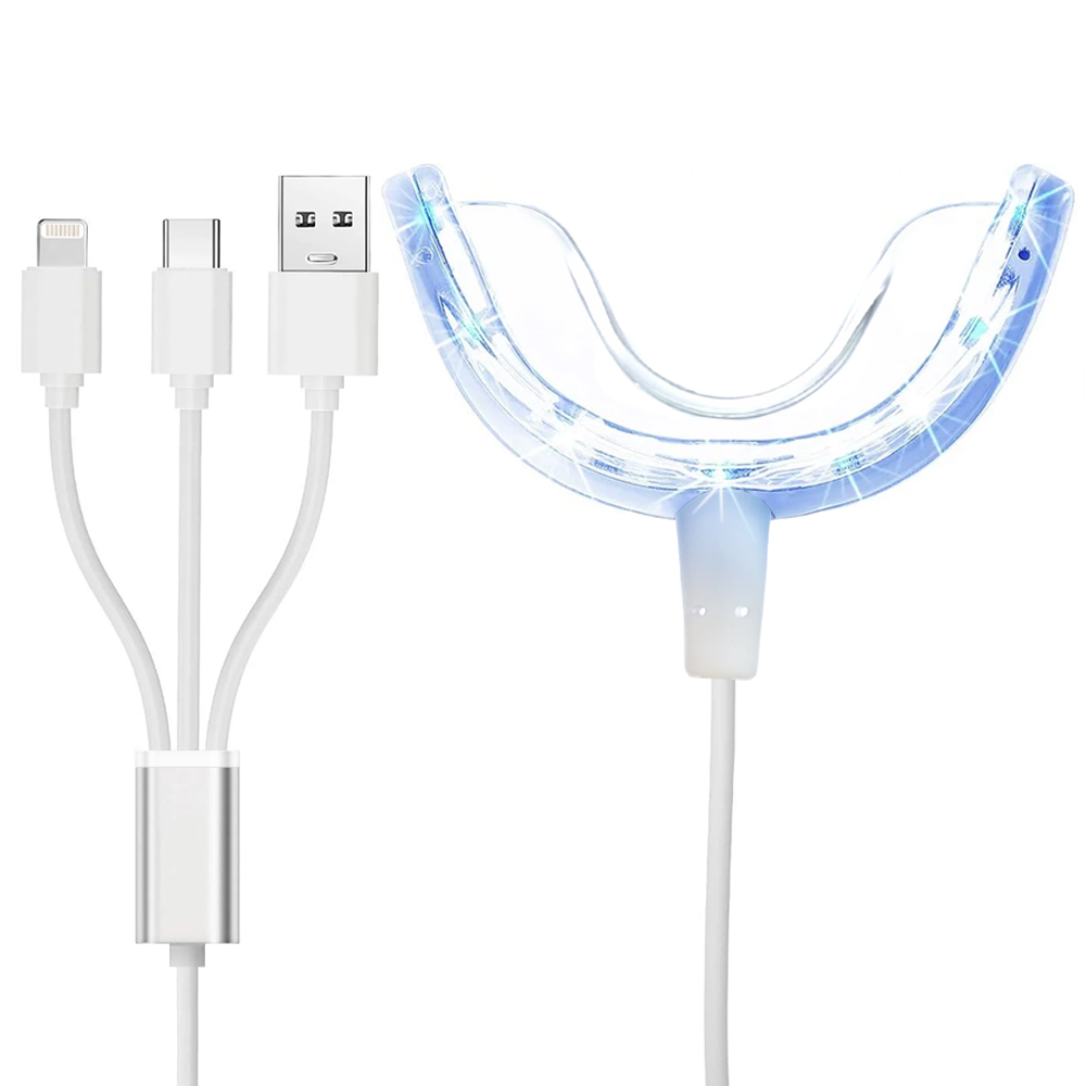 Led Mouth Tray - Luz Aceleradora de Blanqueamiento Dental, Bandeja