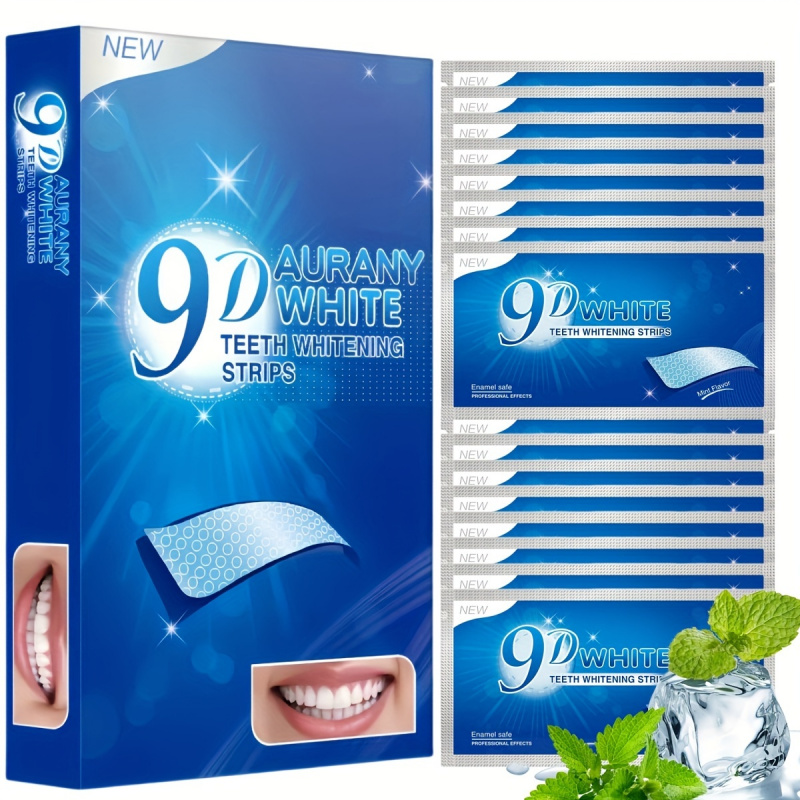 Teeth Whitening Gels - 21 pares de tiras blanqueadoras de