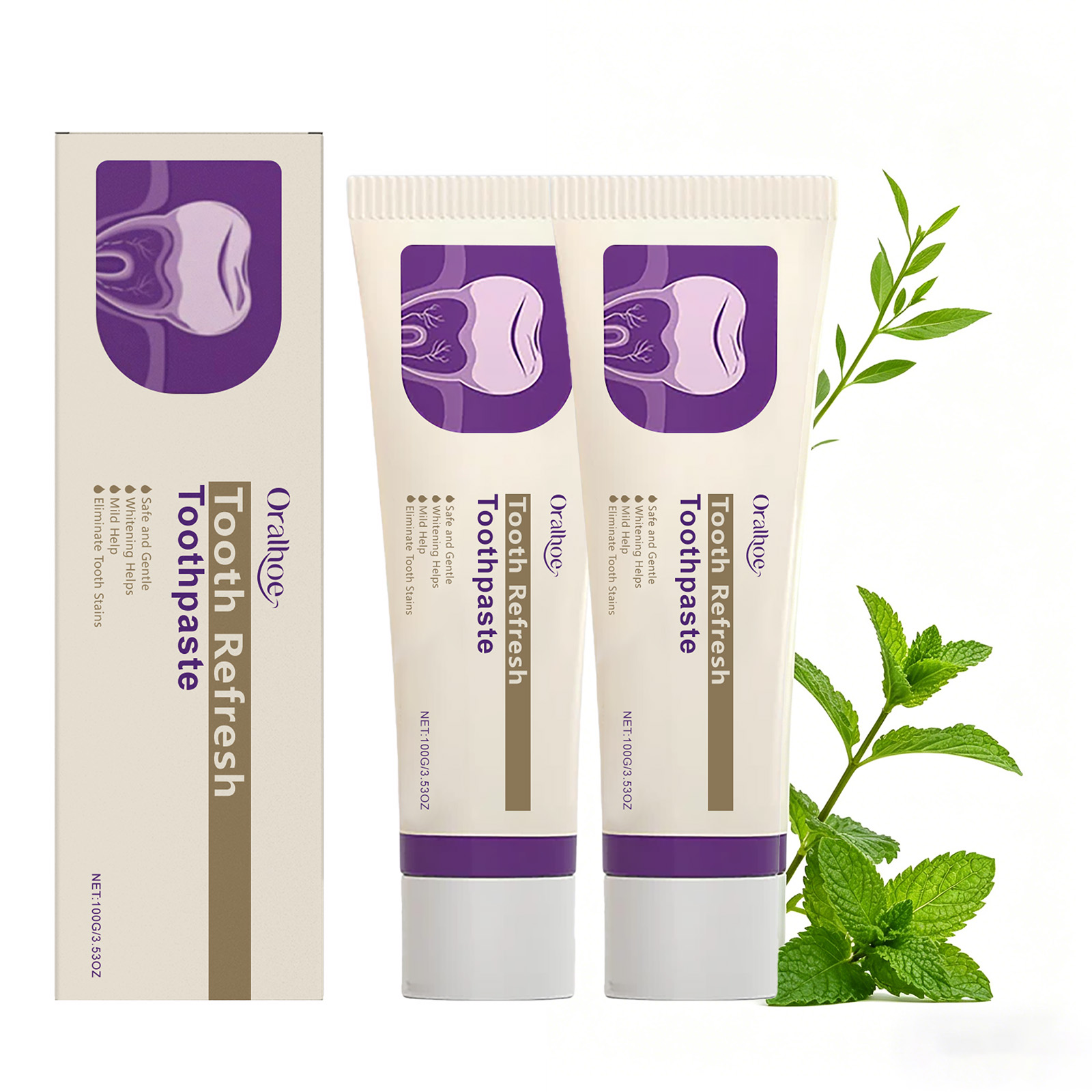 Teeth Whitening That Works - Pasta Dental Blanqueadora con Sabor a