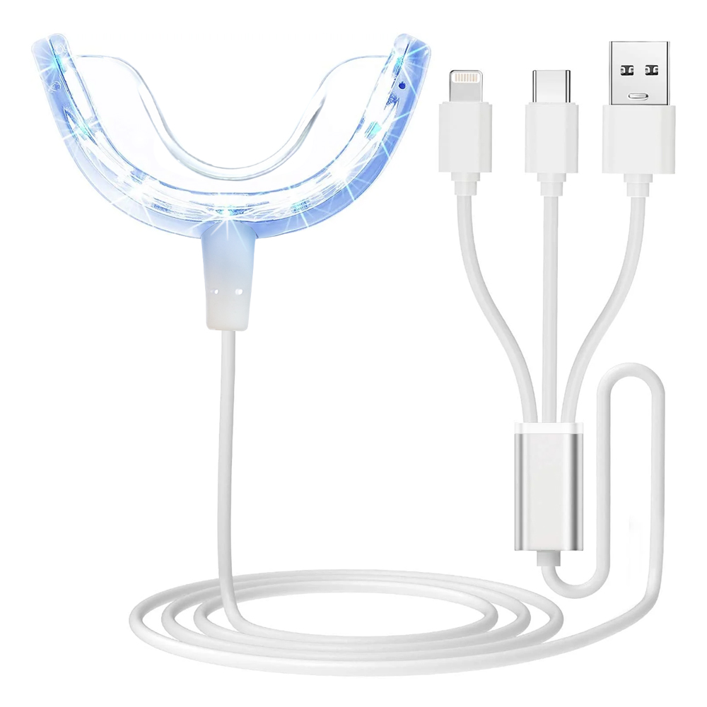 Led Mouth Tray - Luz aceleradora para blanqueamiento dental, 16