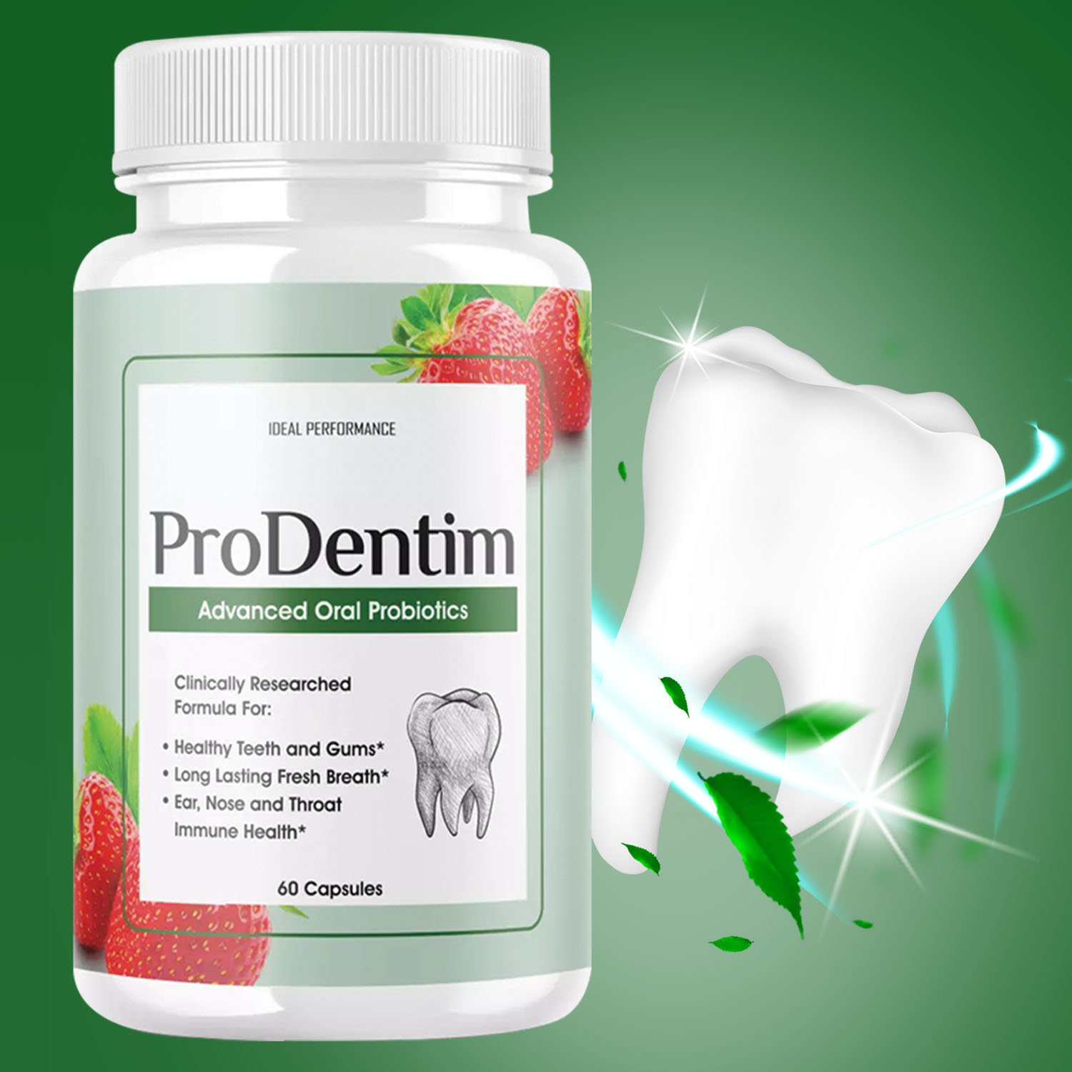Teeth Whitening Enzymes - Probióticos orales avanzados: refresca el aliento,