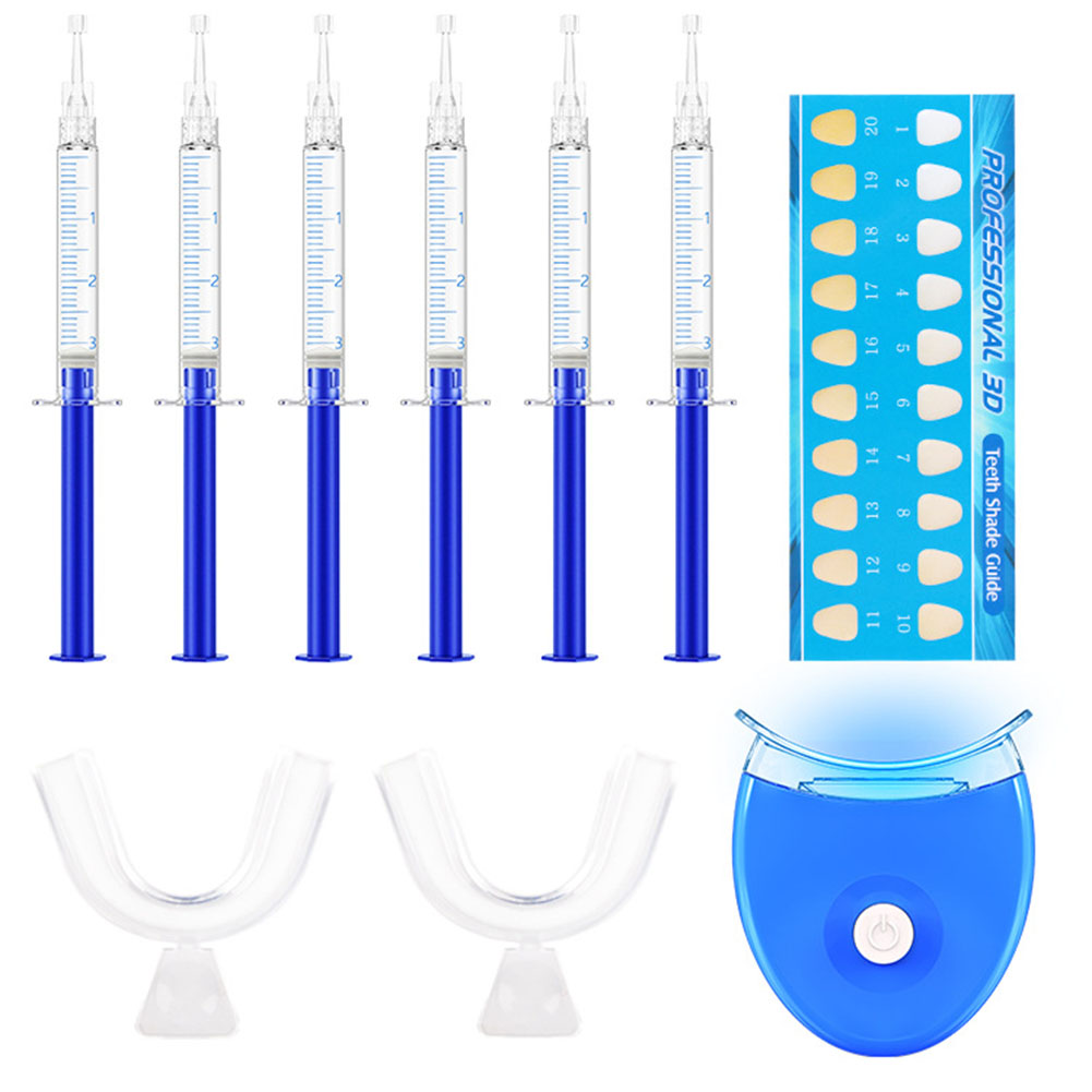 Led Mouth Tray - Kit de blanqueamiento Dental, jeringa de