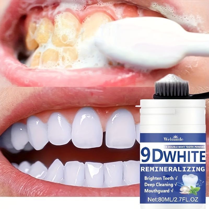 Polvo dental de hidroxapatita  - Teeth Whitening Flash reseña y precio