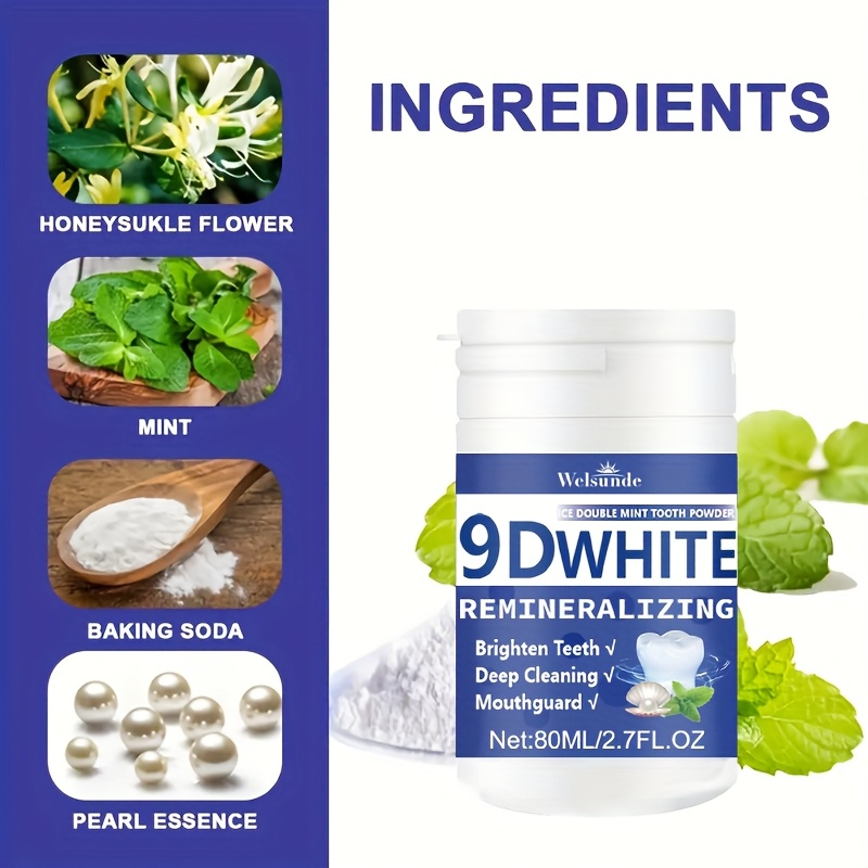 Polvo dental de hidroxapatita  - Teeth Whitening Flash reseña y precio