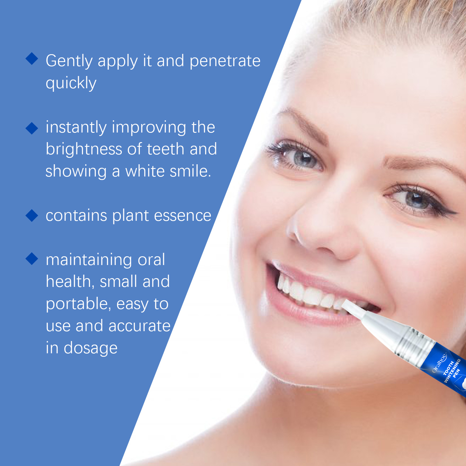 Pluma de esencia para limpieza - Teeth Whitening Gels reseña y precio