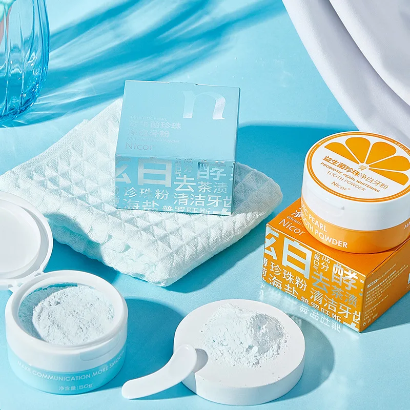 Polvo dental de 50g para evita - Teeth Whitening Enzymes reseña y precio