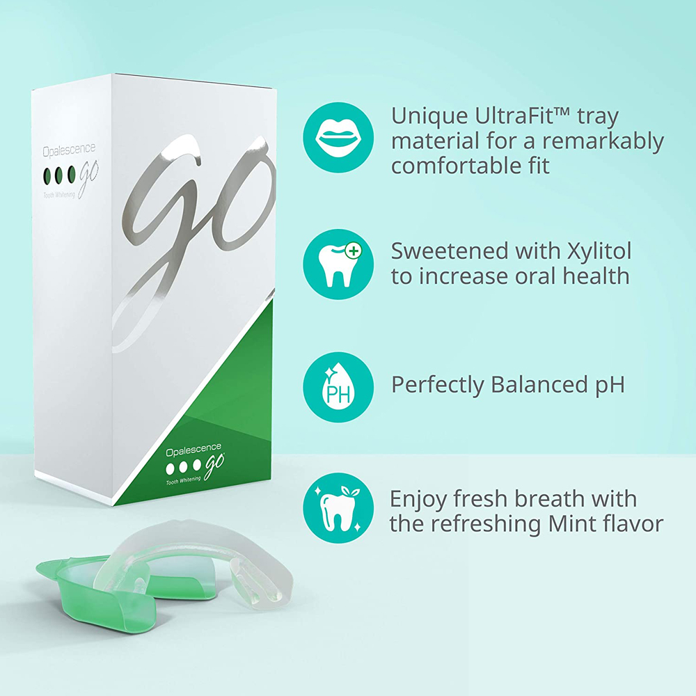 Peróxido de hidrógeno para bla - Teeth Whitening Opalescence Go reseña y precio