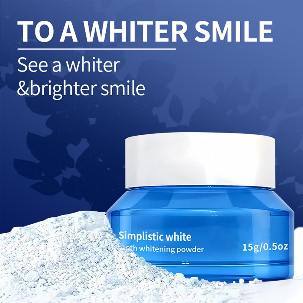Polvo Blanqueador Dental Simpl - Teeth Whitening App reseña y precio