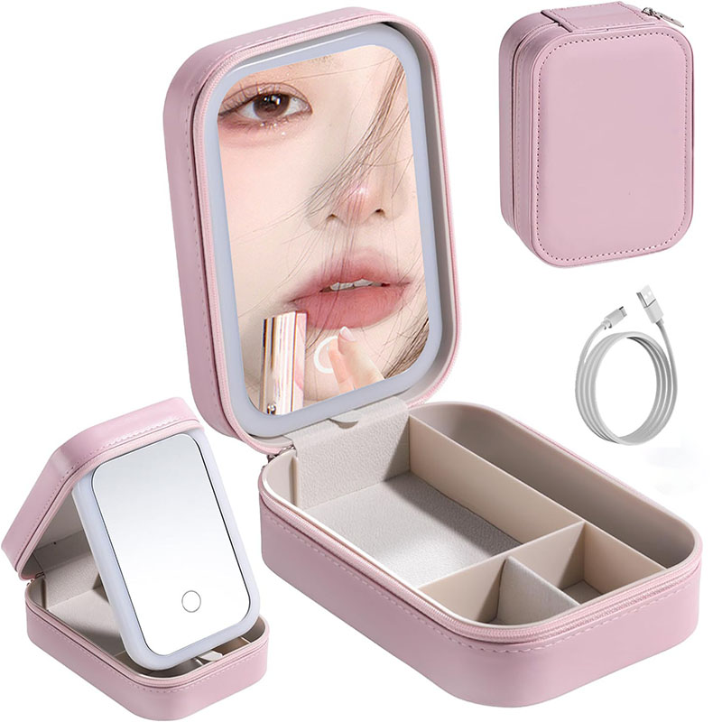 Bolsa de maquillaje LED con es - Led Mouth Tray reseña y precio