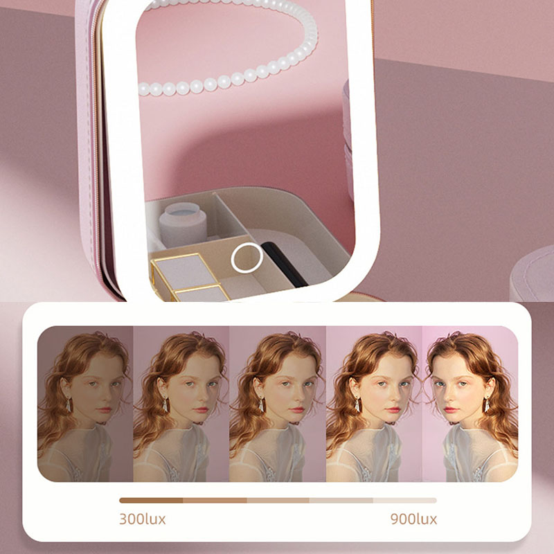 Bolsa de maquillaje LED con es - Led Mouth Tray reseña y precio
