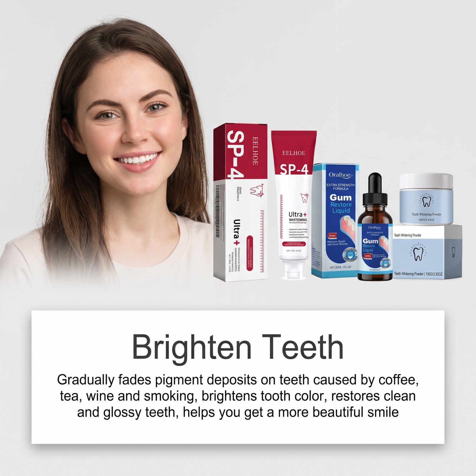 Set de Cuidado Bucal, Pasta De - Teeth Whitening Gels reseña y precio