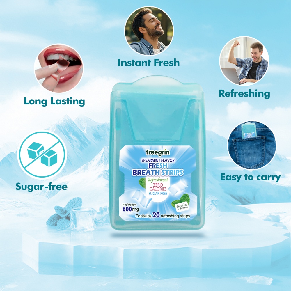 Tiras de Menta FREGRIN para Re - Teeth Whitening Strips reseña y precio