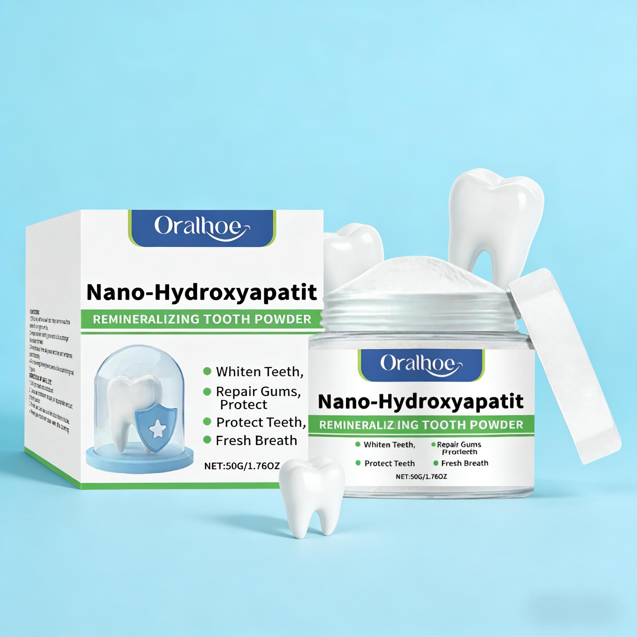 Polvo Dental Blanqueador Oralh - Teeth Whitening Flash reseña y precio