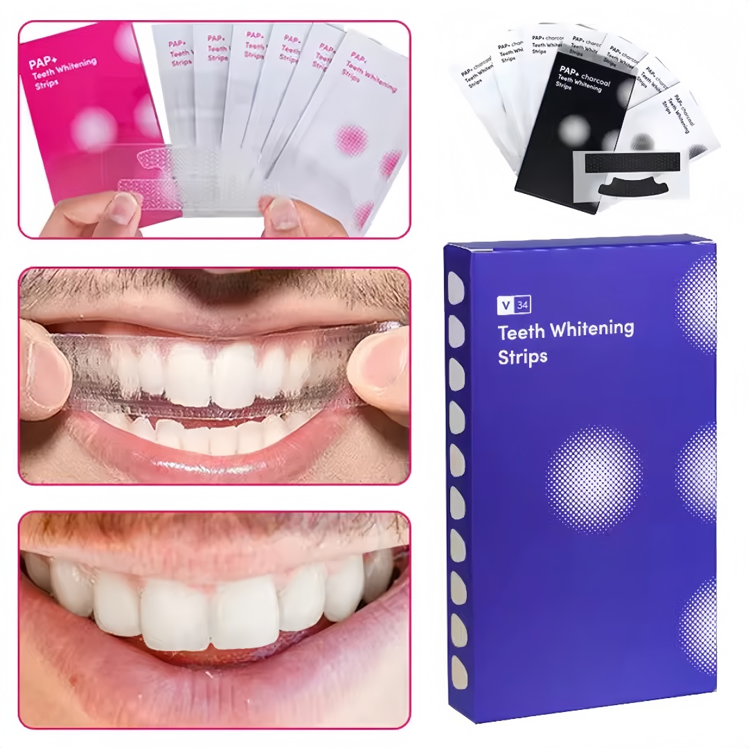 Tira blanqueadora de dientes d - Teeth Whitening Enzymes reseña y precio