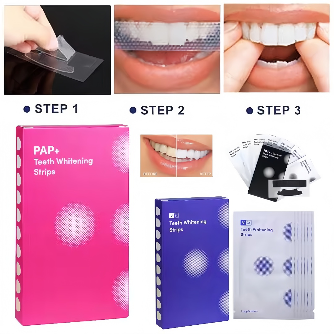 Tira blanqueadora de dientes d - Teeth Whitening Enzymes reseña y precio