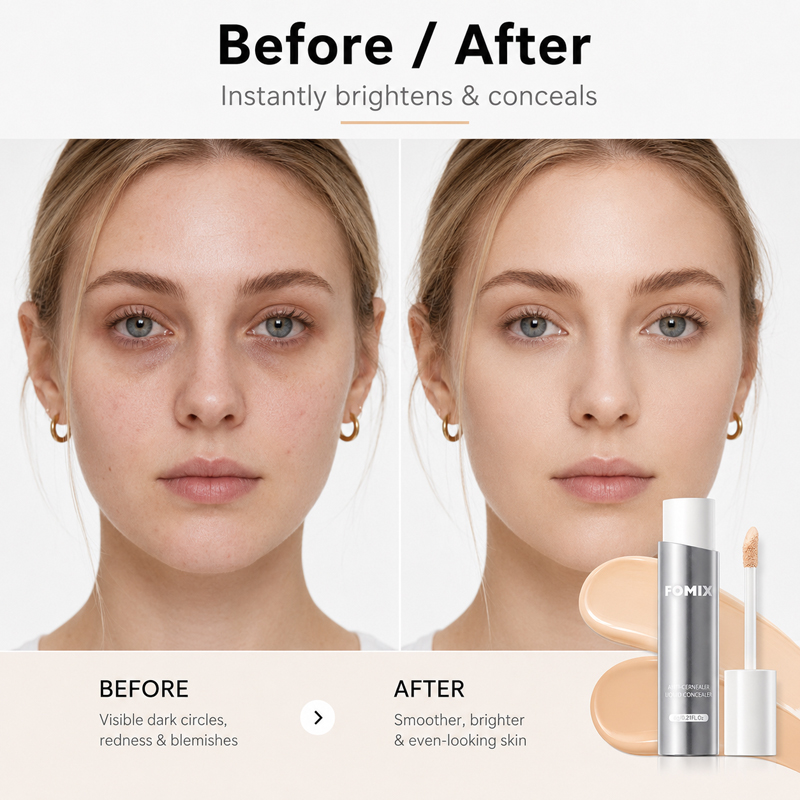 Corrector Líquido FOMIX de Cob - Charcoal Whitening Paste reseña y precio