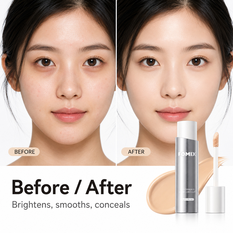 Corrector Líquido FOMIX de Cob - Charcoal Whitening Paste reseña y precio