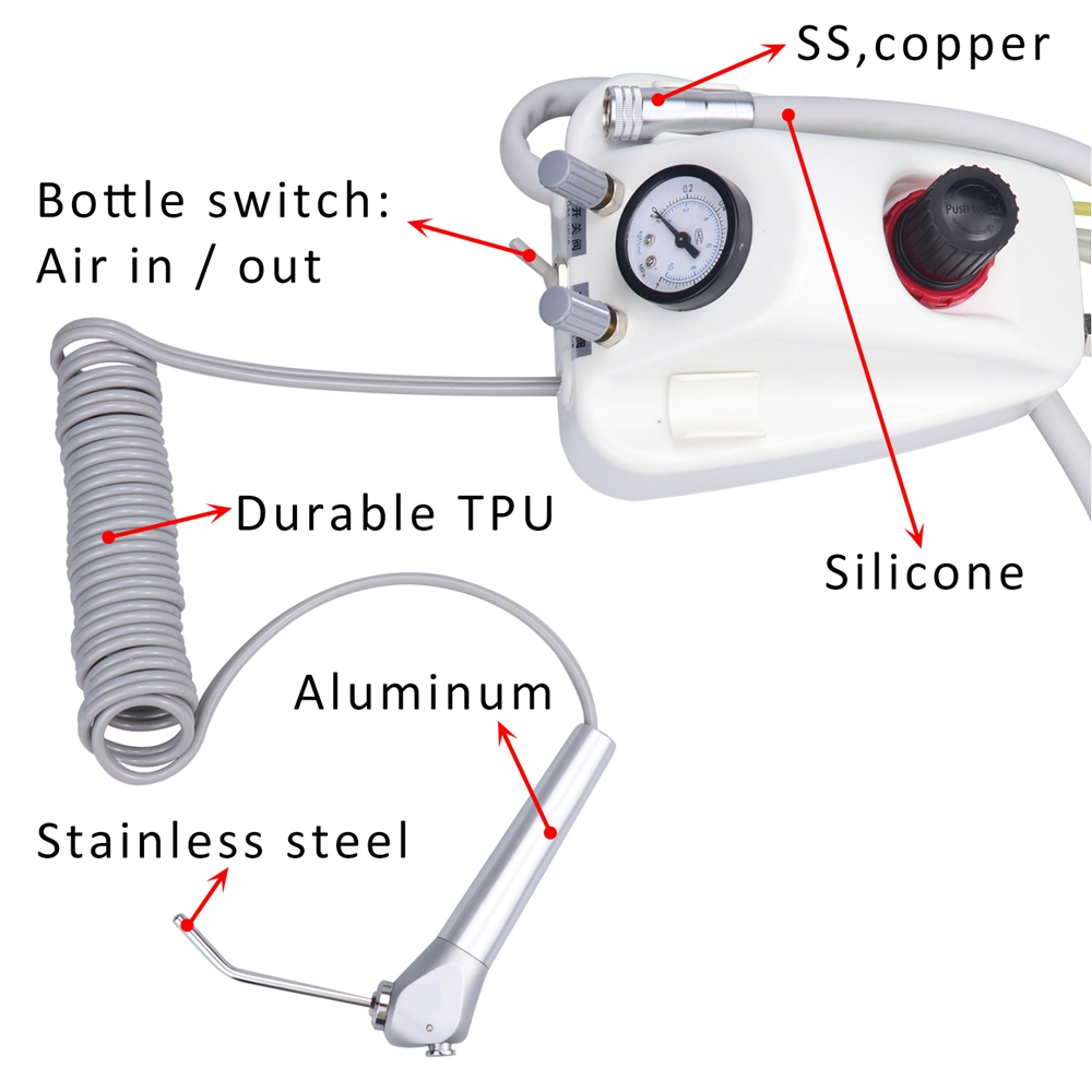 Kit de Turbina Dental para Tra - Teeth Whitening That Works reseña y precio