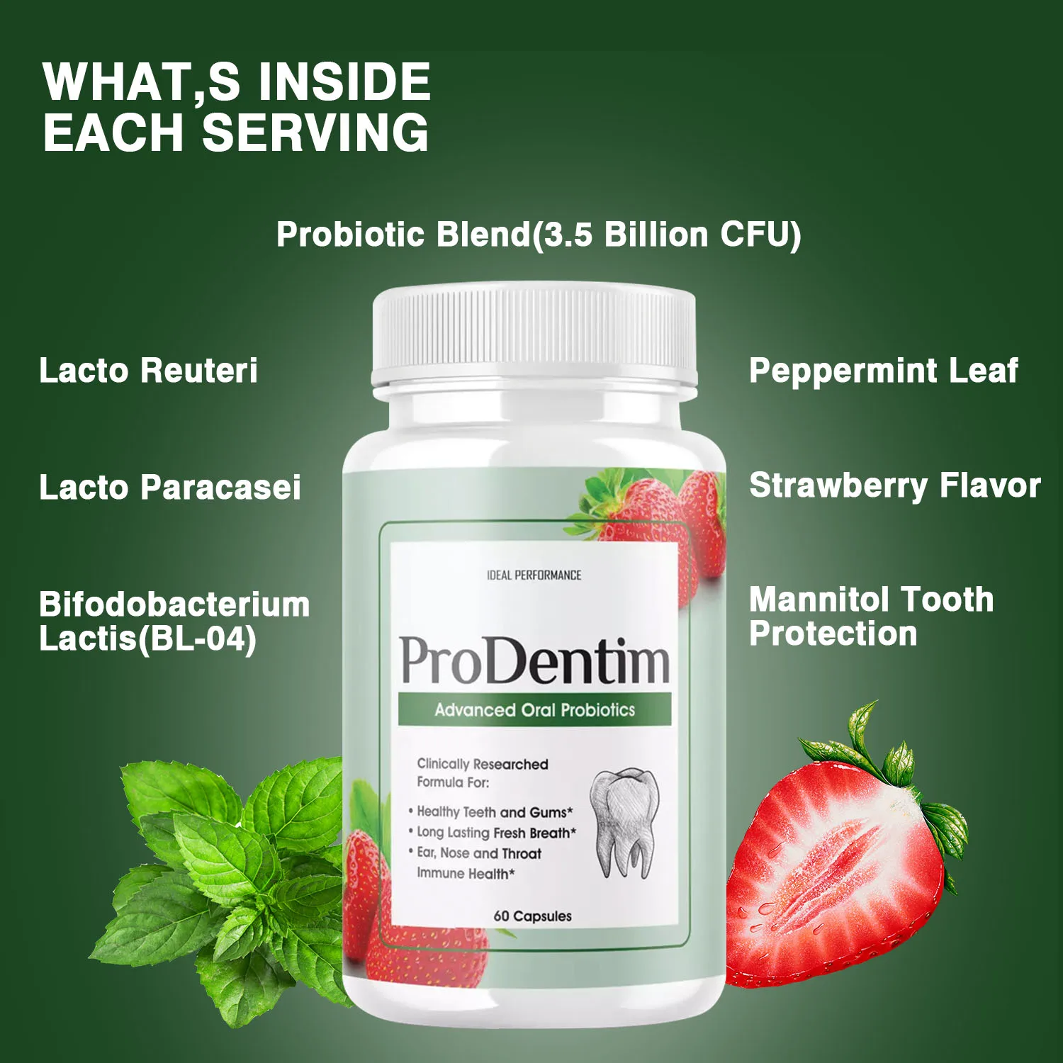 Probióticos orales avanzados:  - Teeth Whitening Enzymes reseña y precio