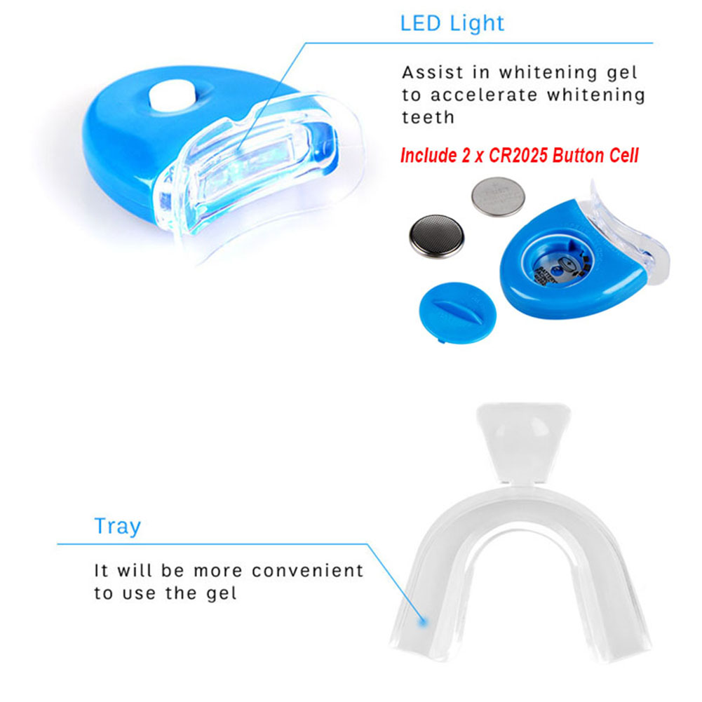 Kit de blanqueamiento Dental,  - Led Mouth Tray reseña y precio