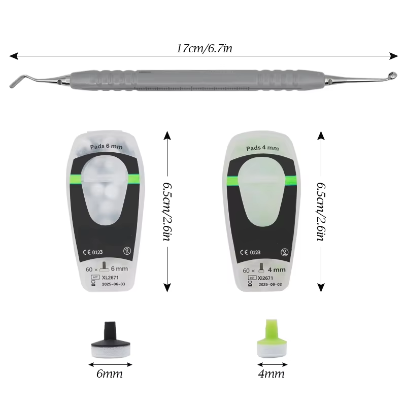 Kit compuesto Dental con almoh - Teeth Whitening Vape reseña y precio
