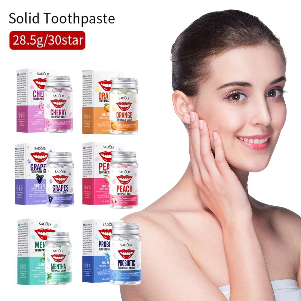 Tabletas de pasta de dientes s - Teeth Whitening App reseña y precio